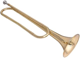 MEXUD Retro B Flat Bugle Trumpet School Band Cavalry Beginner Military Orchestra Music