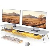 Amazon.co.jp: Fenge モニター台 卓上 机上台パソコン台 机上ラック