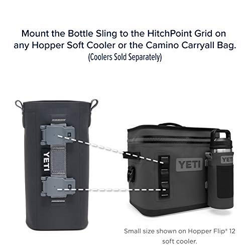 Yeti Small Bottle Sling For Rambler 18 Oz. Bottle, Charcoal #TOP3