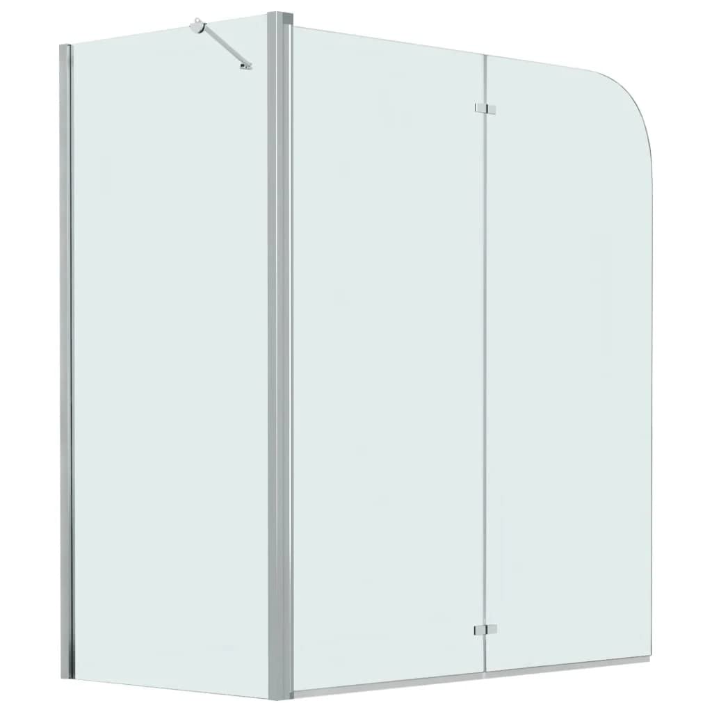 vidaXL BiFolding Shower Enclosure Shower Door Hardware Cabin Screen