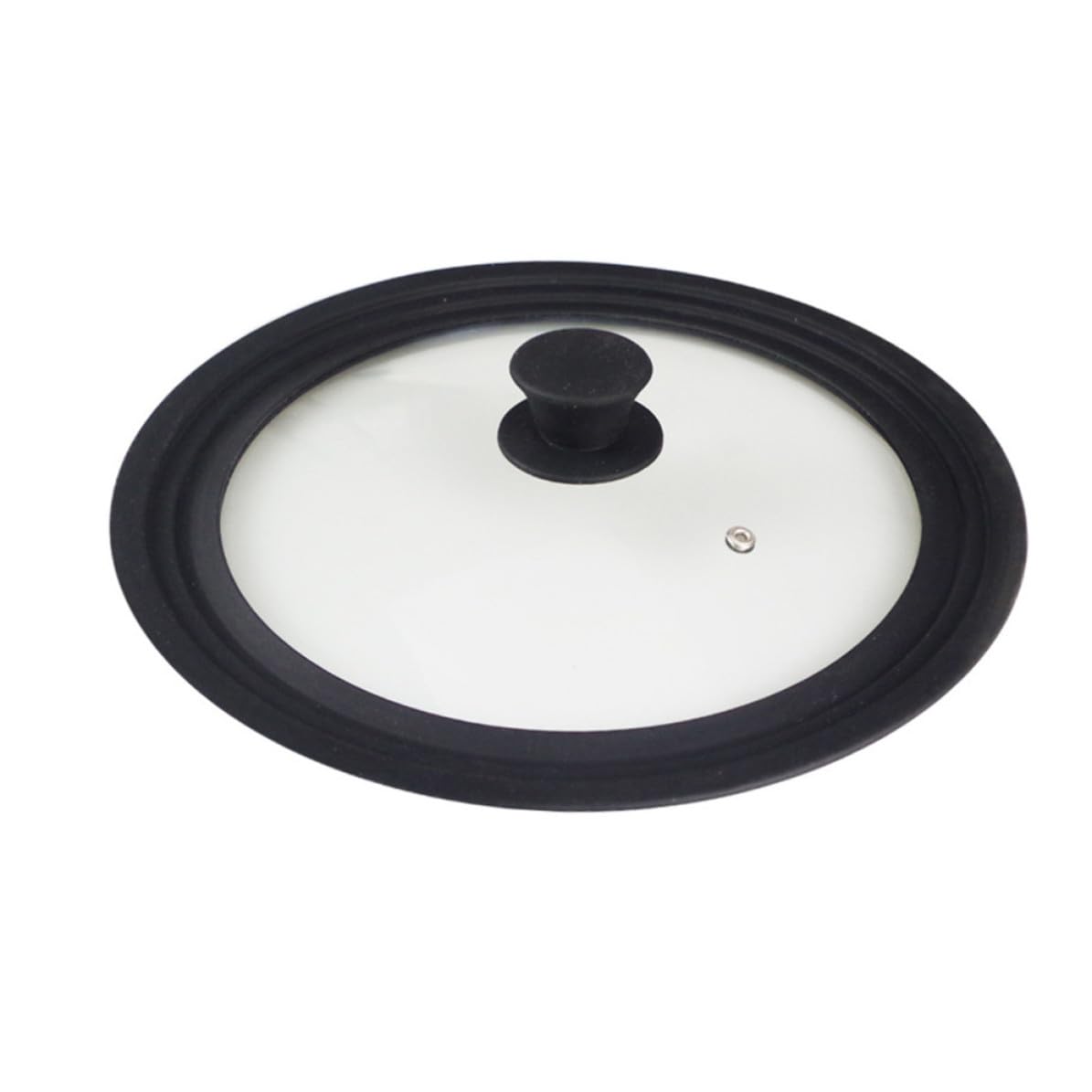 Couvercle verre trempé BETOOKY haute résistance avec bord en silicone pour poêle et casserole