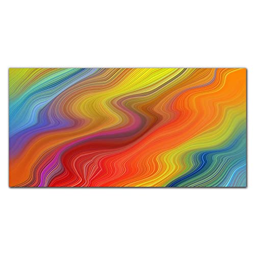 Décoration tableau en verre acrylique pour illuminer une pièce sombre 100x50