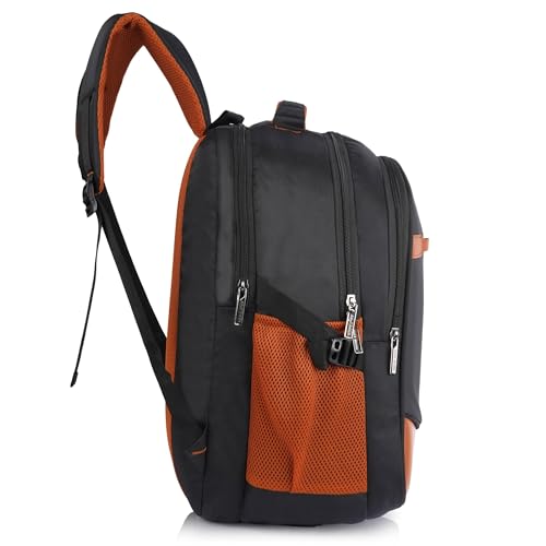 Image of Half Moon 35L Laptop Backpack for Men & Women 15.6 inch Laptop BagBack Travel Bag, Laptop Bags for Men Office Use, College, & School Bag, with Rain Cover, Water-Resistant Anti-Theft Pocket