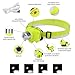 Jeorywoet Diving Headlamp, 600mAh 120lm Diving Flashlight, 3W 4 Mode Waterproof Dive Light, Fluorescent Green Underwater Flashlight with Adjustable Headband