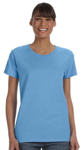 Gildan Mens Heavy Cotton Short Sleeve T-Shirt (S) (Carolina Blue)