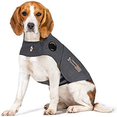 Anmous Thunder Sport Dog Anxiety Warm Coat Jacket (Medium (26-40 lbs))