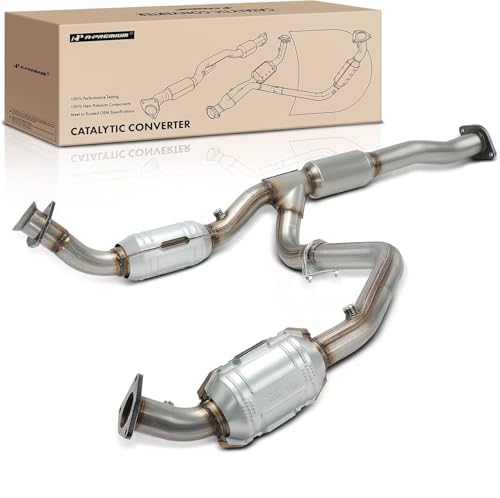 A-Premium Catalytic Converter Direct-Fit Compatible with Chevrolet Express 2500 3500 4500 2012-2020 & GMC Savana 2500 3500 4500 2012-2020, 4.8L 6.0L, E.P.A. Compliant