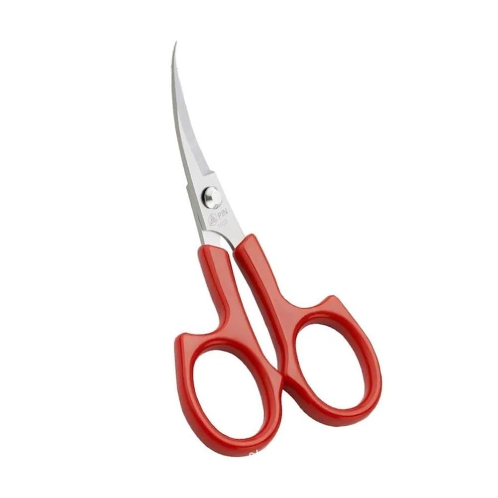 Fovaok 1Pc Angled Curved Scissors Embroidery Cutting Head Up Scissor Fabrics For Sewing Clothes Cross Stitch Thread Cutter Sew Accessories