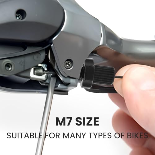 image for SATUY M7 Bike Brake Cable Handle Lever Adjusting Screws, 4pcs Bicycle 