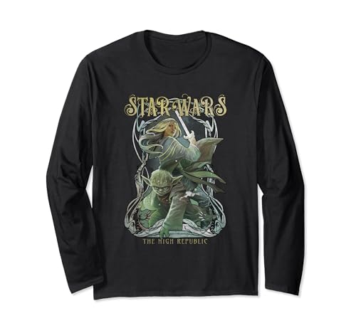 T-shirt Yoda Star Wars manches longues pour soirées geek