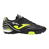 JOMA Tennis Calcio Veloce Uomo Aquila 24 Tappeto erboso artificiale AG Royal Yellow, Nero Giallo, 27.5 cm