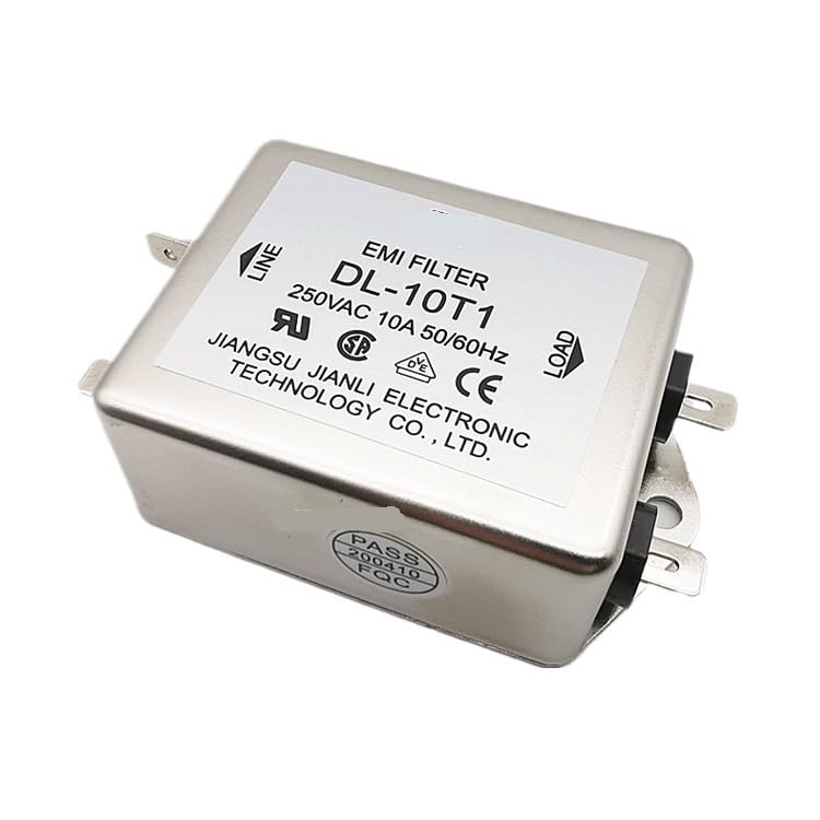 Power Filter DL-10T1 DL-20T1 220V 10A 20A Power line Filter(DL-10T1 10A)