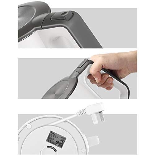 Hervidor eléctrico de acero inoxidable doble anti-calor miniatura 3