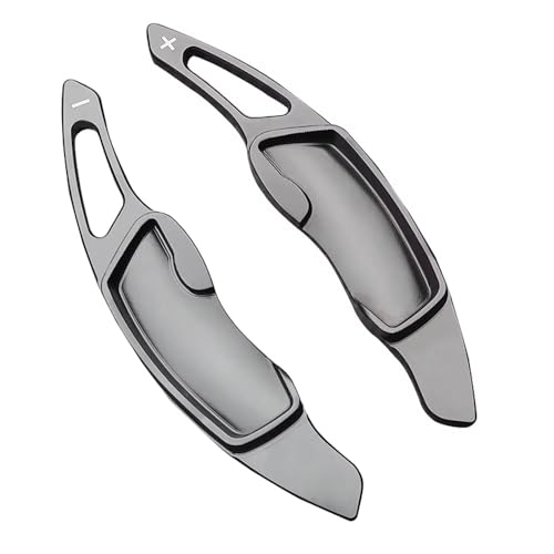 Compatible with GT86 2012 2013 2014 2015 2016 車用ステアリングホイールシフター延長ステッカースタイリングに対応 パドルシフト エクステンション(Grey)