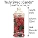 Truly Sweet Candy 19 Empty Plastic Sweet Jars for Retro Victorian Sweet Shop Pick n Mix Candy Buffet Party