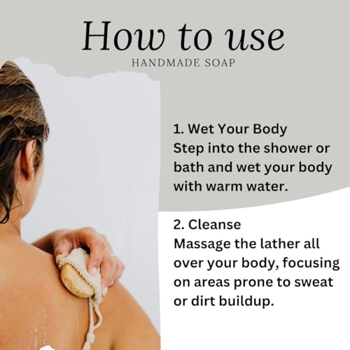Image of Khadi Goat Milk Handmade Bathing Soap Bar 125g (Pack of 5) | Natural & Herbal | Glowing & Brightening Skin | Deep Cleansing & Nourishing | For Dead Skin Cells | All Skin Types | Men & Women