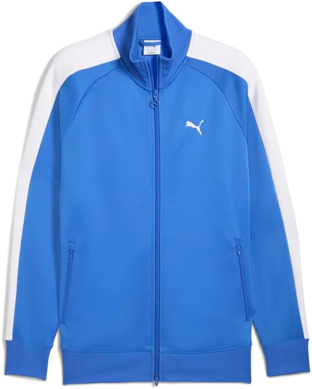 PUMA Mens T7 Always On Athletic Outerwear Casual Full Zip - Black