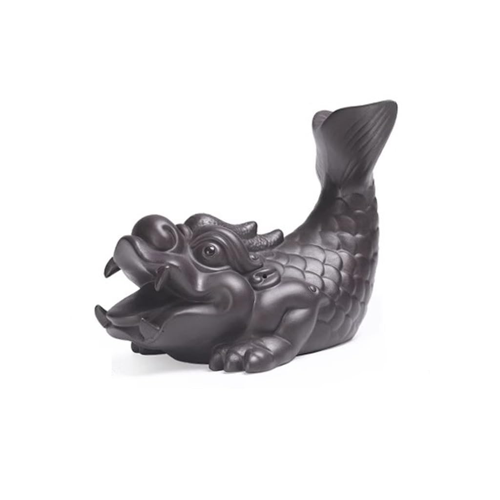 Statue créative TUSUOD : l'accessoire de décoration de bureau pour votre jeu de thé quotidien
