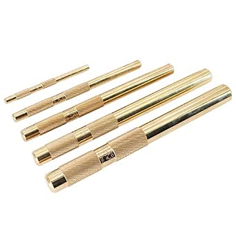 Tektall 5 Brass Drift Punch Set