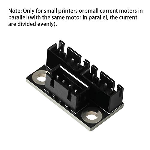 Aokin 3D Printer Parts And Accessories, 1Pcs 3D Printer Stepper Motor Parallel Module With 100Mm Cables For Double Z Axis Dual Z Stepping Motors, For Creality Reprap Prusa Lerdge 3D Printer Board #TOP3