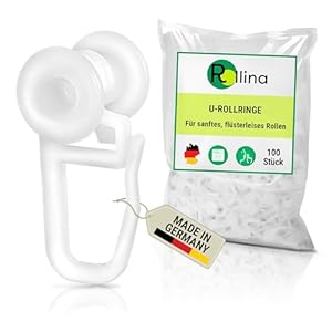 Rollina U-Rollringe 100er Set für U-Schienen