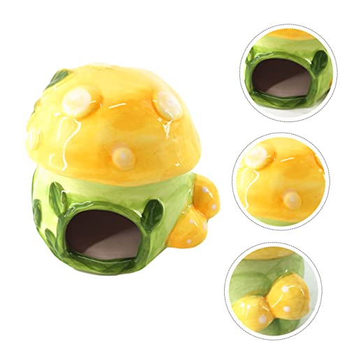 Balacoo 2 Peças Ninho Refrescante Para Hamster Acessórios Para Gaiola De Animais Casa De Hamster De