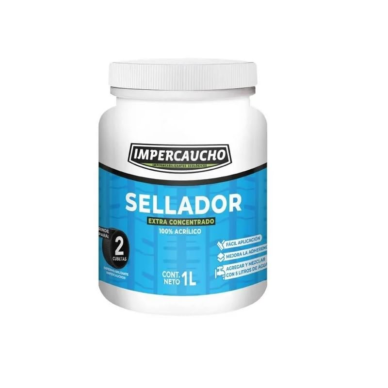 La Mejor Lista de Selladores . 46 Genérico Sellador Extracocentrado Impercaucho para Canalón de Caucho sintético