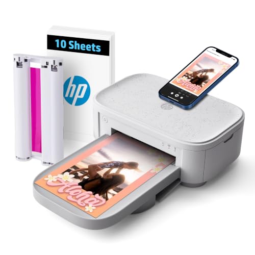 HP Sprocket Studio Plus 4x6 Wireless Instant Photo Printer...