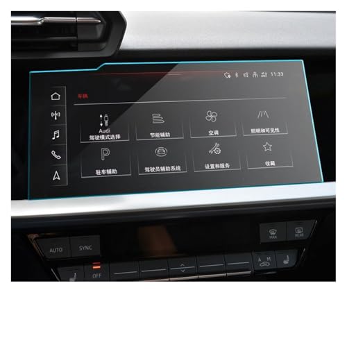 Film protection navigation pour trajets sereins en A3 8Y verre trempé tactile