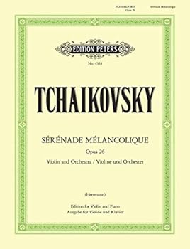 Paperback Sérénade mélancolique Op. 26 (Edition for Violin and Piano): For Violin and Orchestra Book
