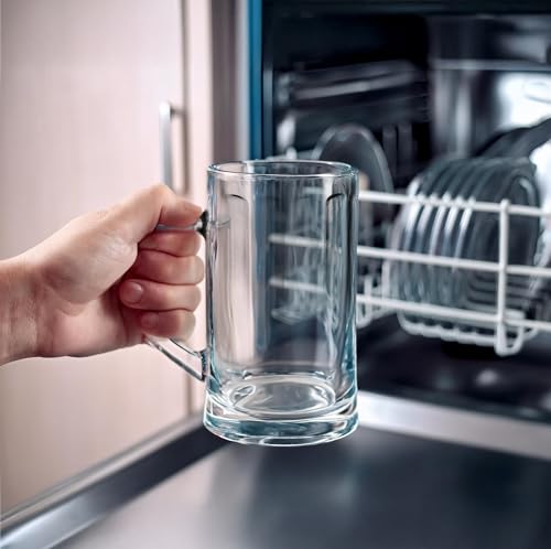 Glasmark Krosno - Set di bicchieri per birra, 0,3 litri, bicchieri da birra, boccale di birra, bicchieri per birra, bicchieri da birra artigianali, lavabili in lavastoviglie, 6 x 300 ml - immagine 6