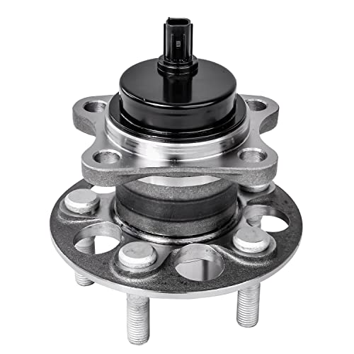 Image of Detroit Axle - Rear 2pc Wheel Bearing Hubs for 2008-2014 Scion xD, 2 Wheel Bearing and Hubs Assembly 2009 2010 2011 2012 2013 Replacement