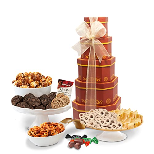 Gift Basket with Assorted Sweets, Cookies and Nuts Gift Basket with Assorted Sweets, Cookies and Nuts