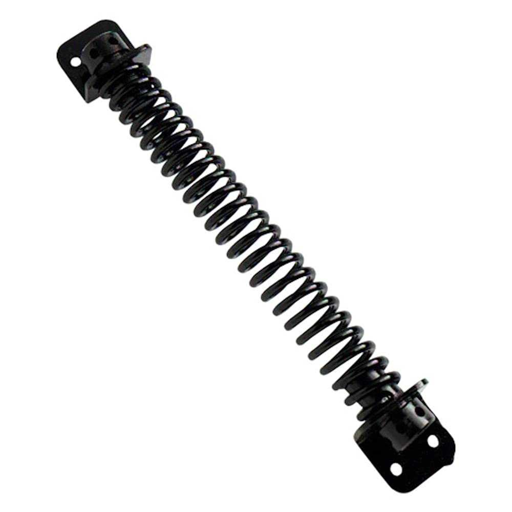BH05795 Adjustable Steel Gate Spring, 200mm (8 inch) - Black