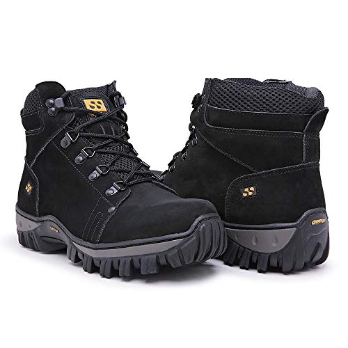Bota Adventure Coturno Masculino Trail (43, Preto)