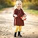 CCVON Girls Boys Fashion Boots for Kids Cute Dress Boots Non-Slip Side Zipper Black Toddler Size 10