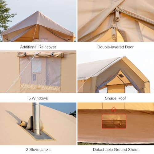 WaldZimmer Cotton Canvas Wall Tent