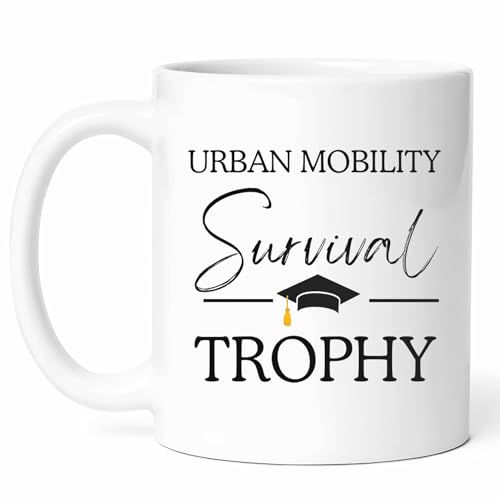 Urban Mobility Graduation Mug - Transportation Planning Coffee Cup -