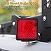 MAXXHAUL 50021 Trailer Hitch Cover with 12 LED's Brake and Tail Light Functions, 1 Pack