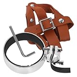 Brassards en cuir : porte-bouteille pour vélo, le matériau de haute qualité du porte-bouteille d'eau pour vélo, qui apporte de la commodité à votre voyage.