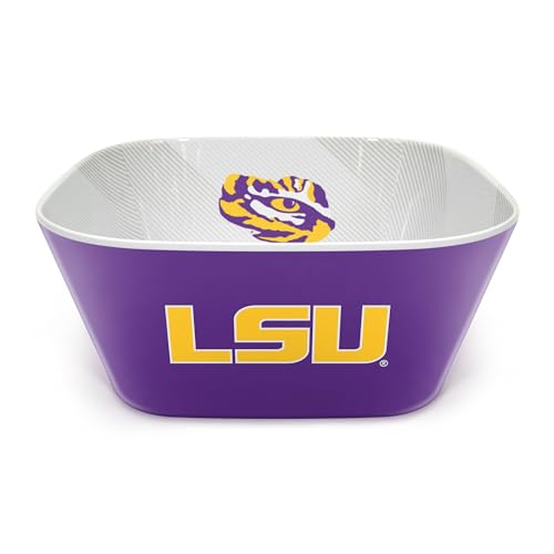 Image of YouTheFan NCAA LSU Tigers Large Party Bowl