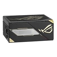 ASUS ROG Thor 3000W Titanium III Edition 20 Gaming Netzteil (ROG Equalizer 12V-2x6 PCIe Stromkabel, GaN-MOSFET, OLED Display Extender, 80 Plus & Cybenetics Zertifizierung, ATX 3.1, PCIE 5.1, Schwarz) – Ansicht 6