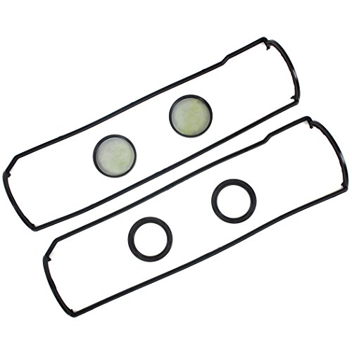 Image of CNS Valve Cover Gaskets Compatible with 88-95 /3.0L Toyota 4RUNNER Pick-UP T-100 V6 SOHC 12V 3VZE