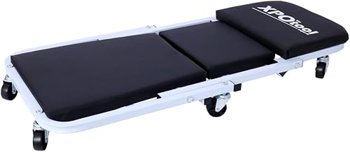 Miniatura 4 de Beaunicorn Enredadera mecánica para debajo del automóvil, perfil de 36 pulgadas, asiento de enredadera Z con capacidad de 300 libras, rodillo