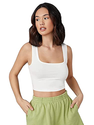 Image of SriSaras Women's Premium Cotton Strechable Tank Tops