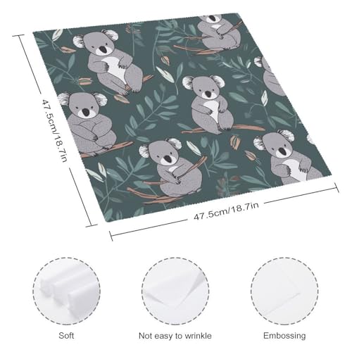Servilletas de Tela Cuadradas Reutilizables 18x18 Pulgadas miniatura 2