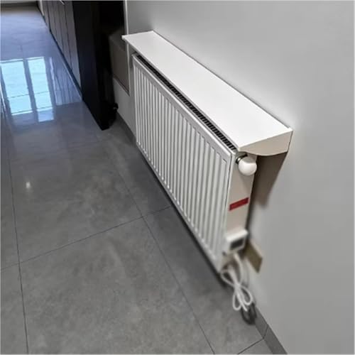 Étagère flottante à plusieurs niveaux pour un salon moderne et chaleureux