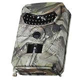 Toyvian 1080p Jagdkamera Wildkamera mit 26 Ir LEDs Ip56 12 Megapixel Outdoor Nachtsichtkamera mit Pir Bewegungsmelder für Wildtierbeobachtung und Hofsicherung