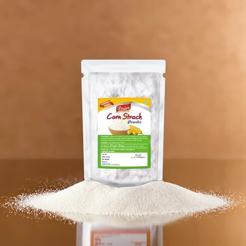 Image of Desire Baker's Corn Starch - 1kg | Gluten-Free Cornflour for Baking, Sauces, Gravies, and Puddings | Premium Thickening Agent