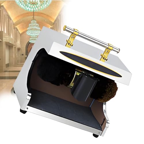 OzcNykt Limpiabotas EléCtrico, Limpiabotas AutomáTico, Pulidor De InduccióN Horizontal para Uso DoméStico, Hotelero Y Comercial. OriginalColour